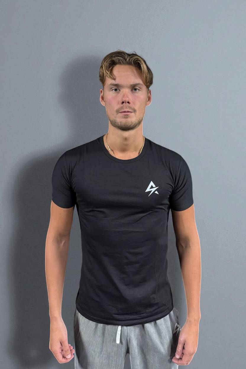 REPX Muscle Fit Tee - Black