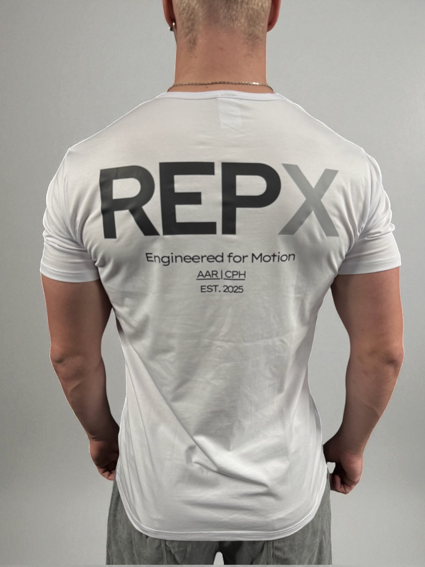 REPX Muscle Fit Tee - White
