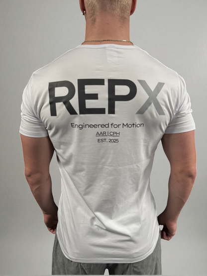 REPX Muscle Fit Tee - White