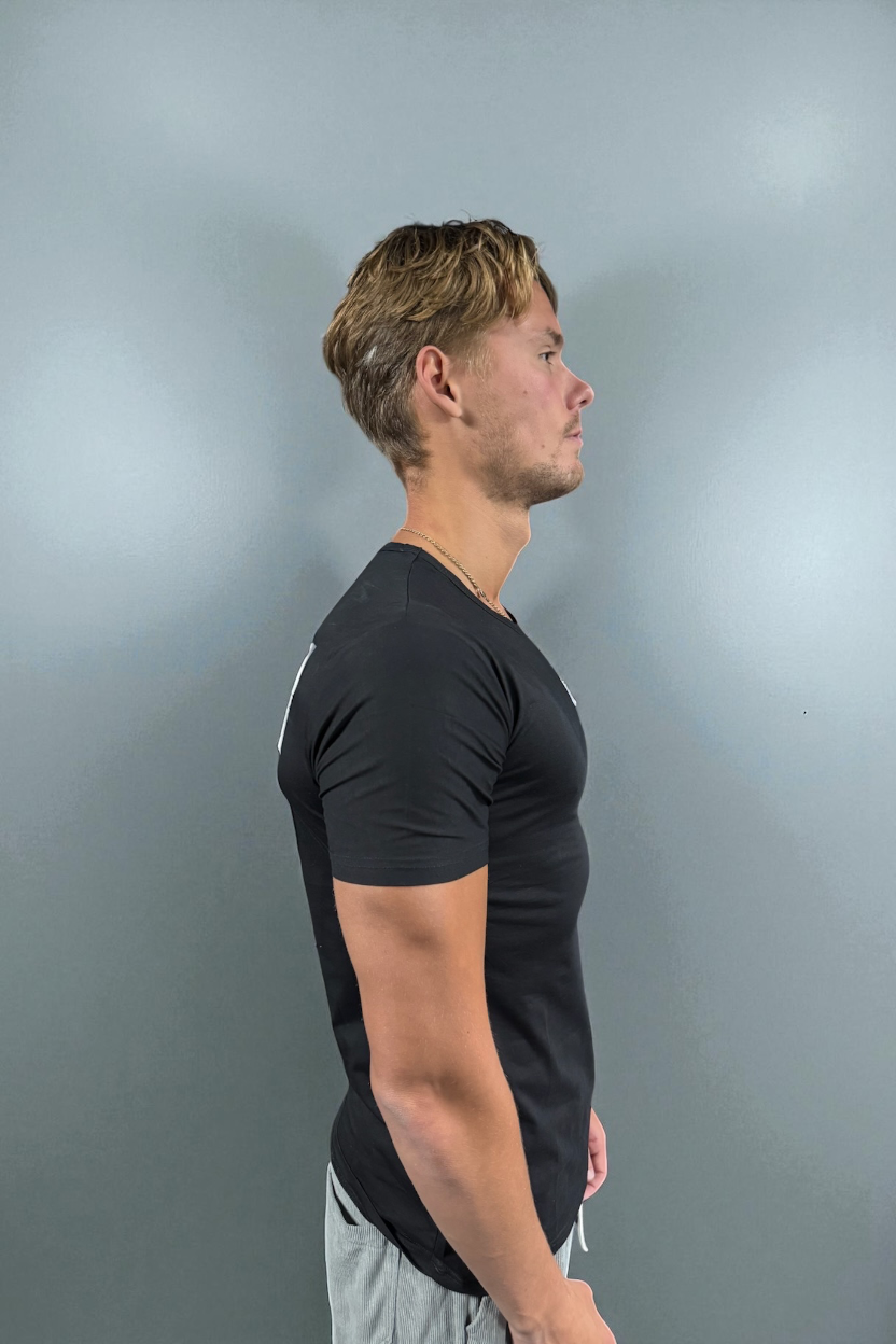 REPX Muscle Fit Tee - Black