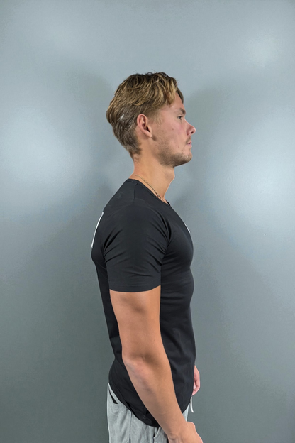 REPX Muscle Fit Tee - Black
