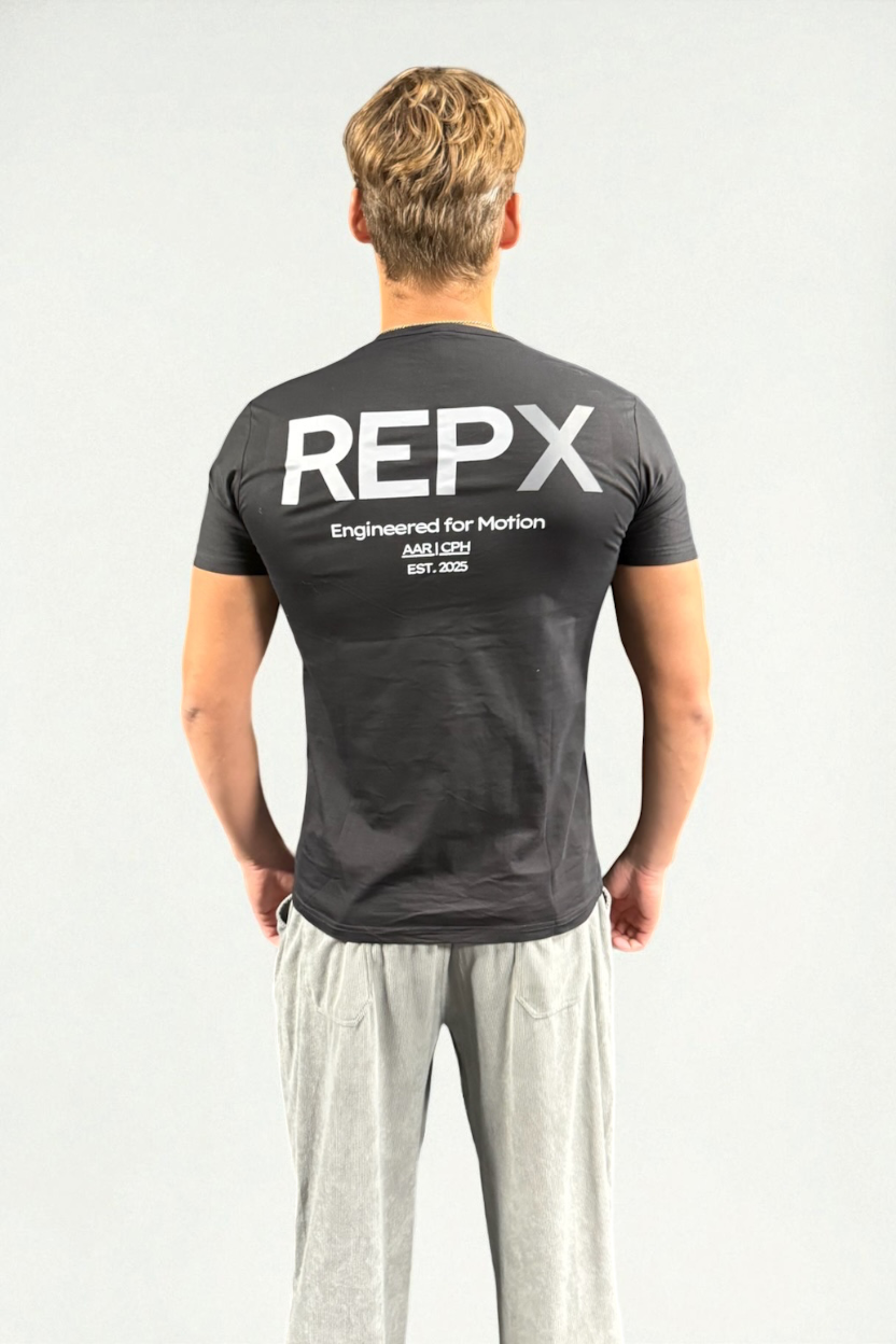 REPX Muscle Fit Tee - Black