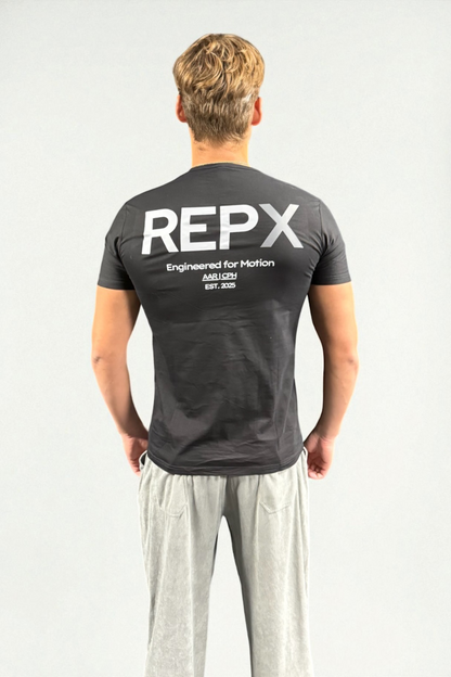 REPX Muscle Fit Tee - Black